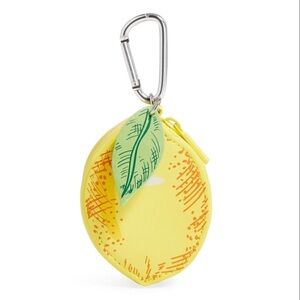 NWT Vera Bradley Lemon 🍋 Coin Purse Keychain